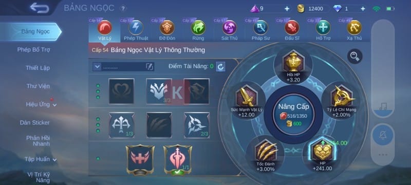 Thông tin chi tiết Acc Mobile Legends số 1